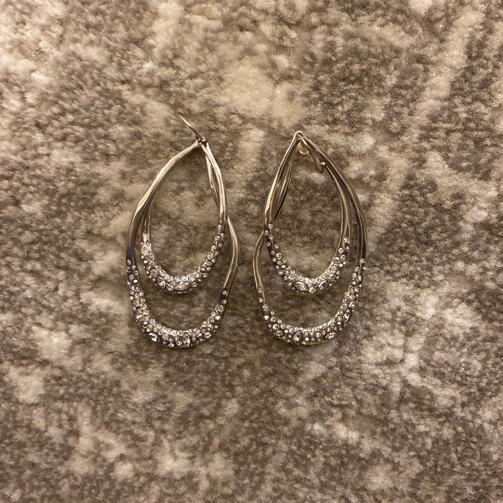 Alexis Bittar Silver drop Earrings
